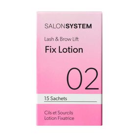 Salon System Lash & Brow Lift Étape 2 Lotion Fixatrice Sachets 15 pcs