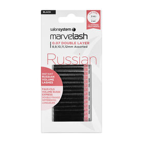 Marvelash Cils Individuels Russian 0.07 Double Layer 8-12mm