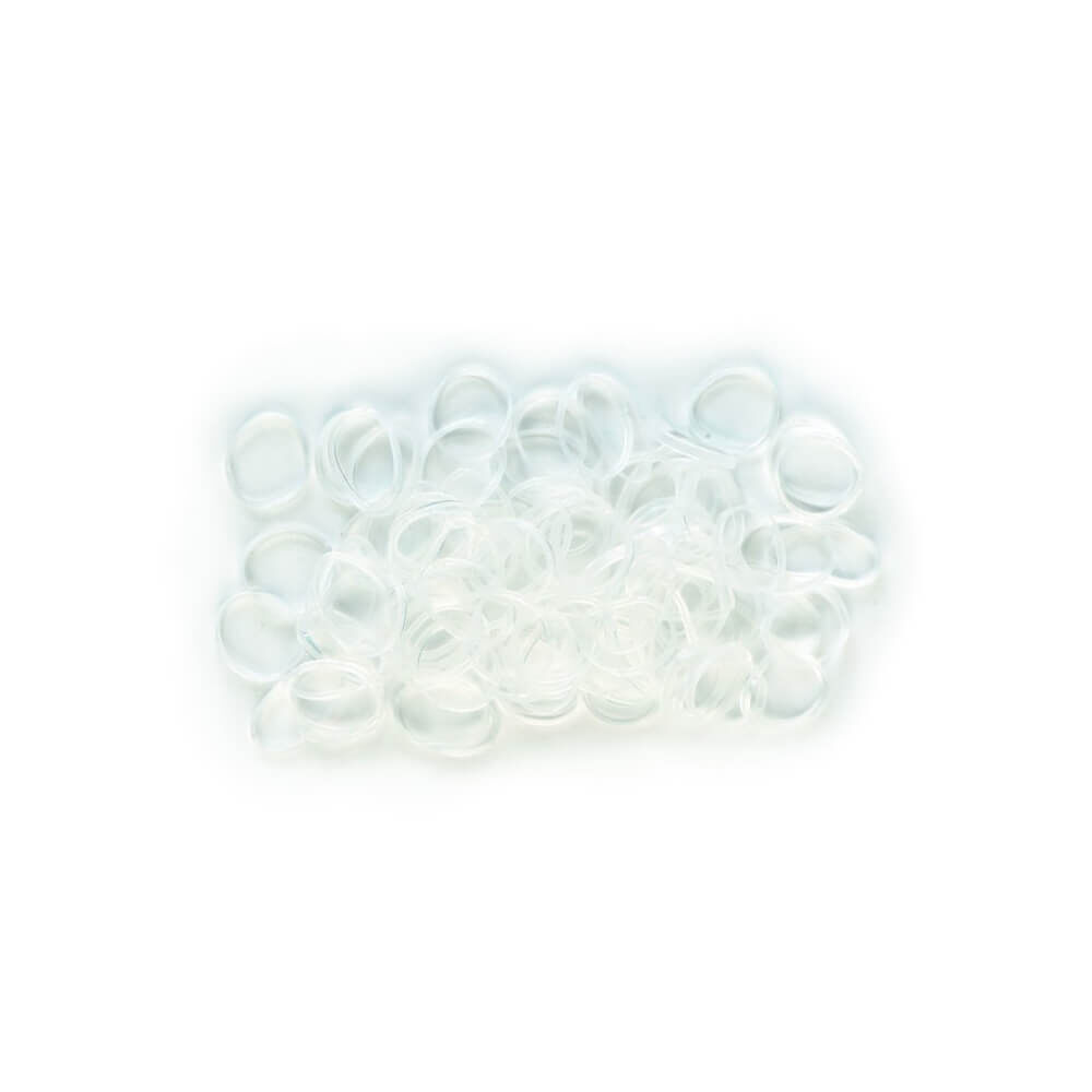 D'Ana Rubber Band Transparent 100pcs/282121