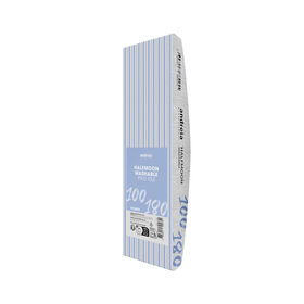 Andreia Professional Halfmoon Washable Pro File 100/180 10 pi&egrave;ces