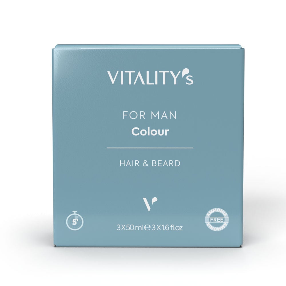 Vitality's For Man Colour Naturel Fonc&eacute; 3x50ml
