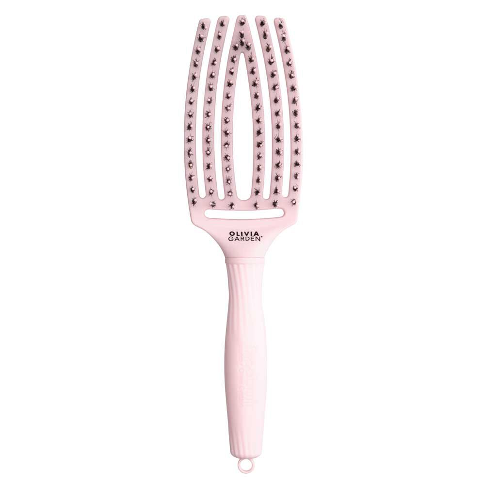 Olivia Garden Fingerbrush Combo Moyen Rose pastel