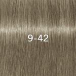 Schwarzkopf Professional Igora coloration permanente sans ammoniaque 60ml 9-42 Blond tr&eacute;s clair beige fum&eacute;