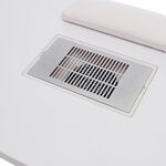 S-PRO Table Manucure avec ventilateur d'extraction Blanc