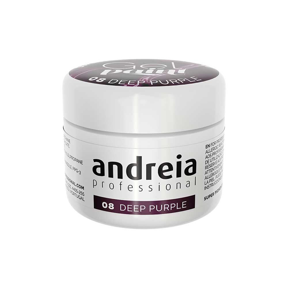 Andreia Professional Gel Paint - 08 Violet profond 4ml