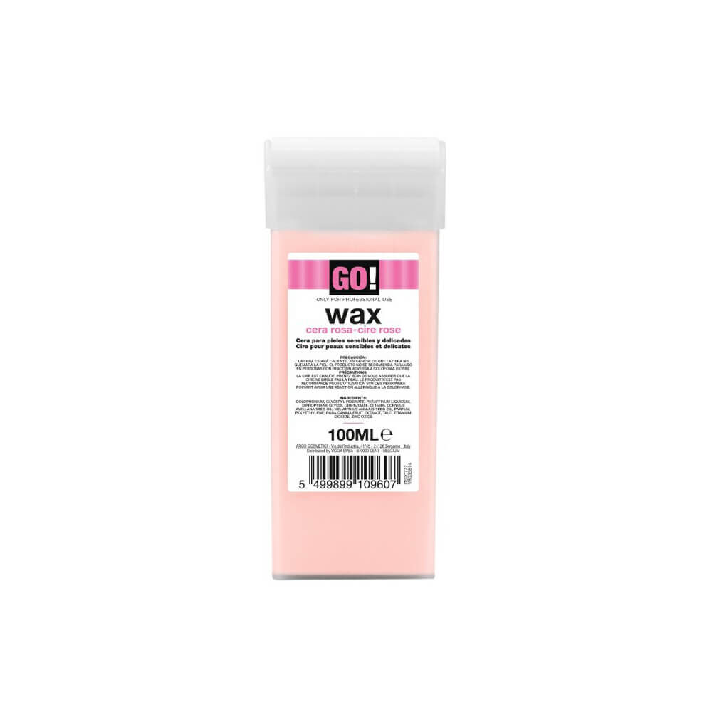 GO! Cire Liposoluble Cartouche Rose 100ml