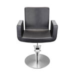 Sibel Chaise de coupe Attractio avec Base ronde noire