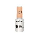 Andreia Professional Gel Polish Vernis gel - I Do! - ID3 Nude champagne avec des paillettes dor&eacute;es. 10.5ml