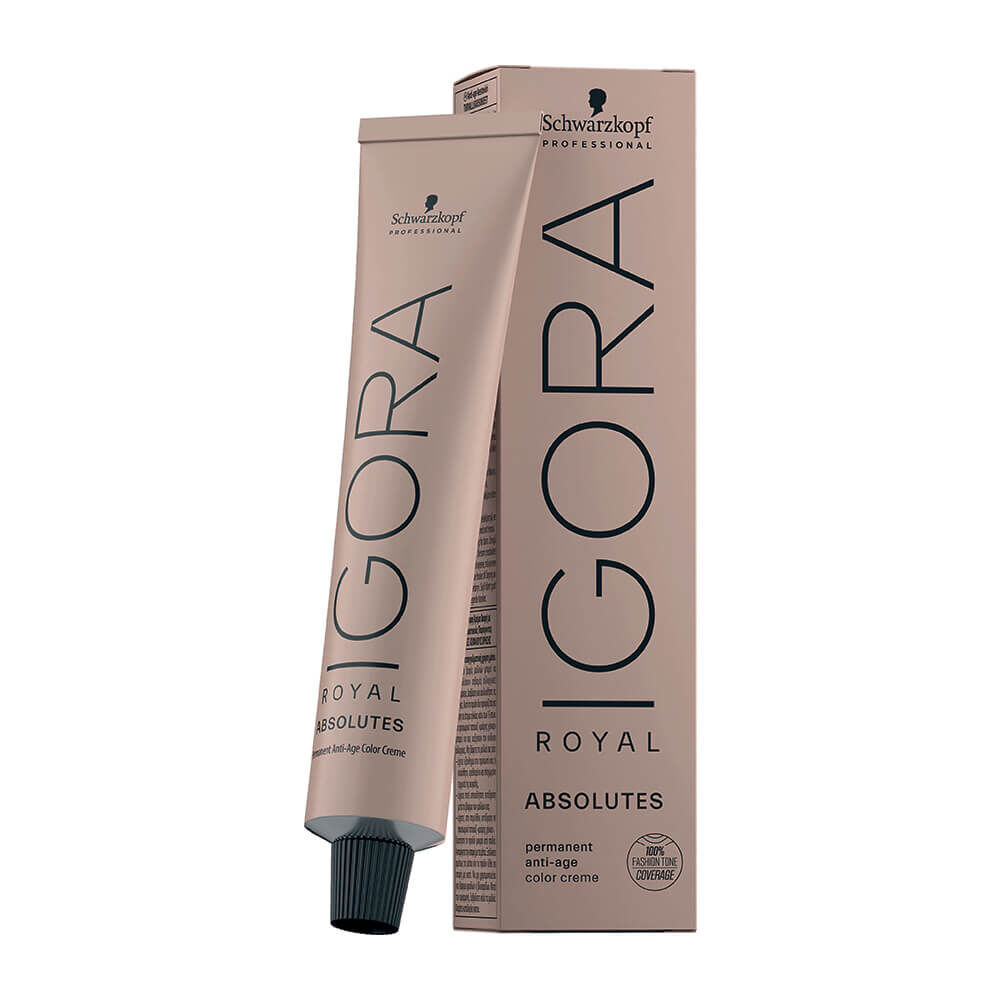 Schwarzkopf Professional Igora Royal Absolutes Coloration permanente 60ml 6-460 Blond Fonc&eacute; Beige Marron Naturel