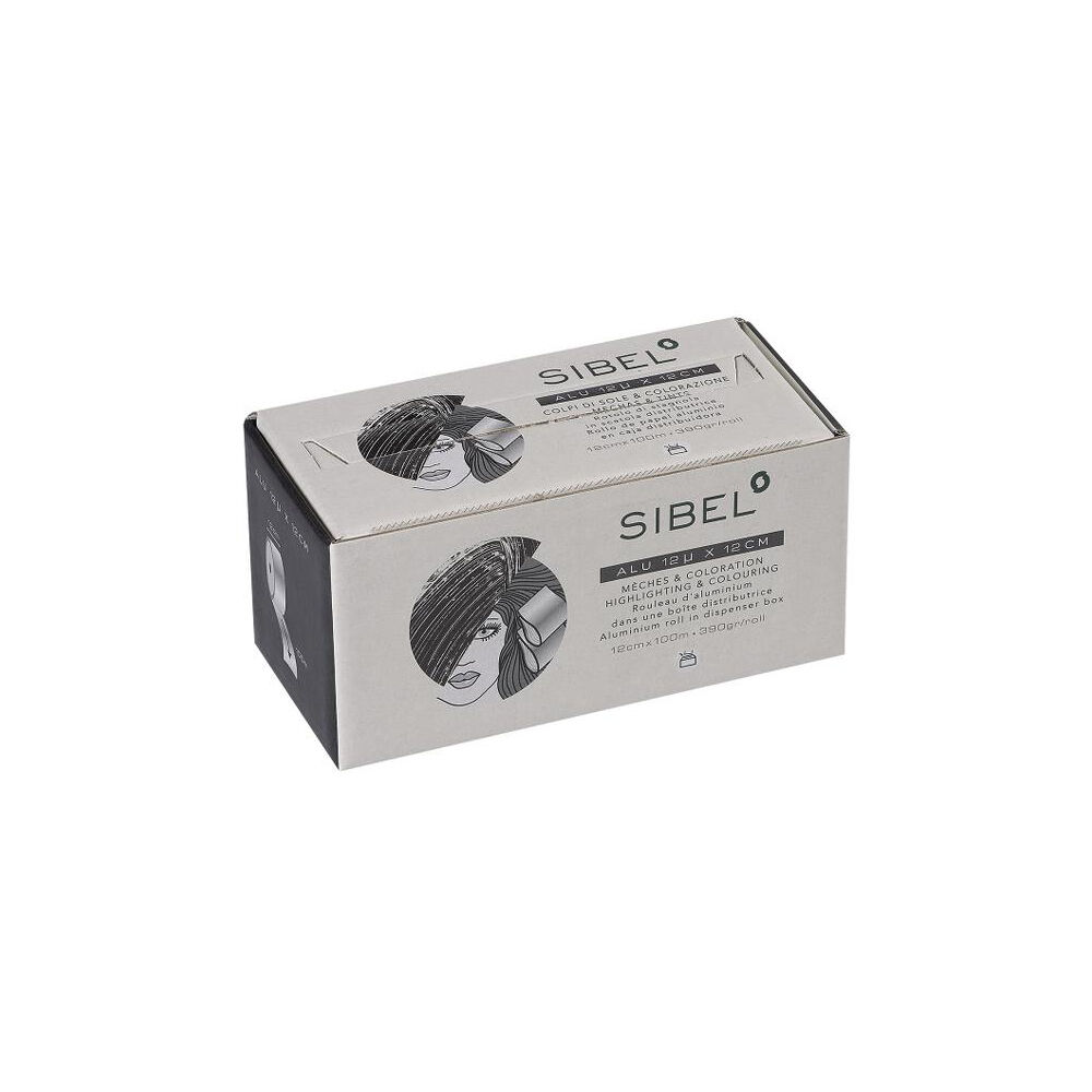 Sibel Feuille d'Aluminium Rouleau 12cmx100m