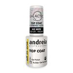Andreia Professional All In One Vernis gel Top coat- Galactic 01 Stardust Glitter 10.5ml