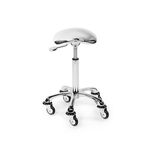 Sibel Tabouret RollerCoaster Eccentric Argent