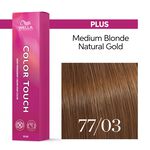 Wella Professionals Color Touch-77/03 Blond Moyen Intense Naturel Doré 60ml