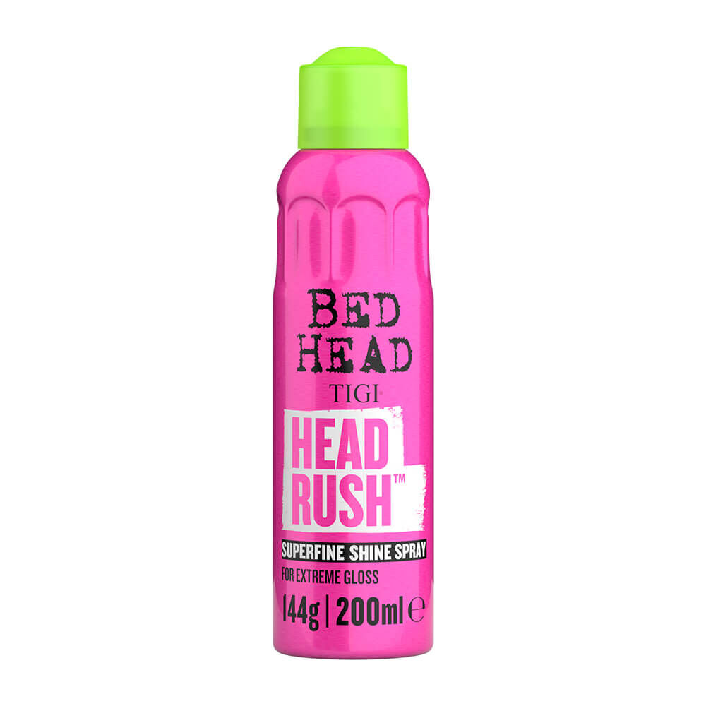 Tigi Bed Head Headrush Shine Spray Capillaire 200ml Tigi Bed Head Headrush Shine Spray Capillaire 200ml