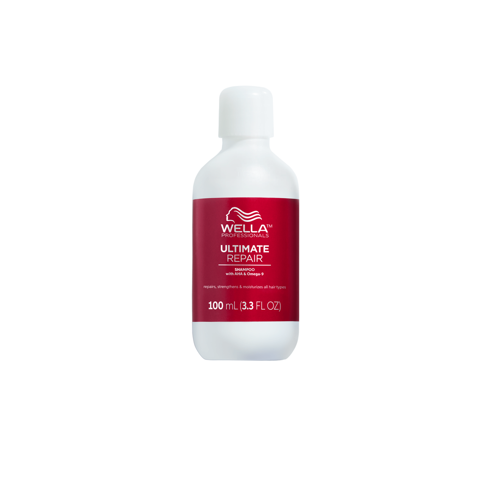 Wella Professionals Ultimate Repair Shampoing crème professionnel léger pour cheveux abîmés, 100ml
