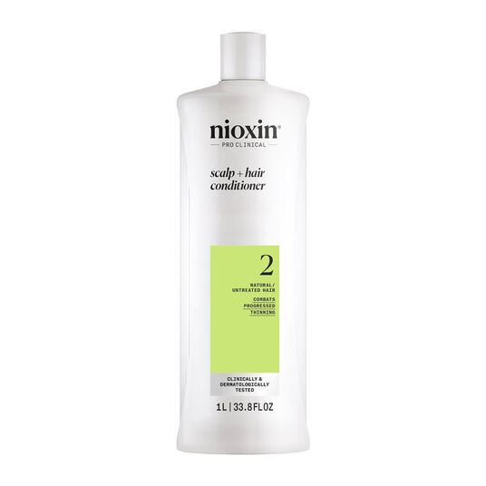 Nioxin System 2 Apr&egrave;s-Shampoing Cuir Chevelu + Cheveux 1l