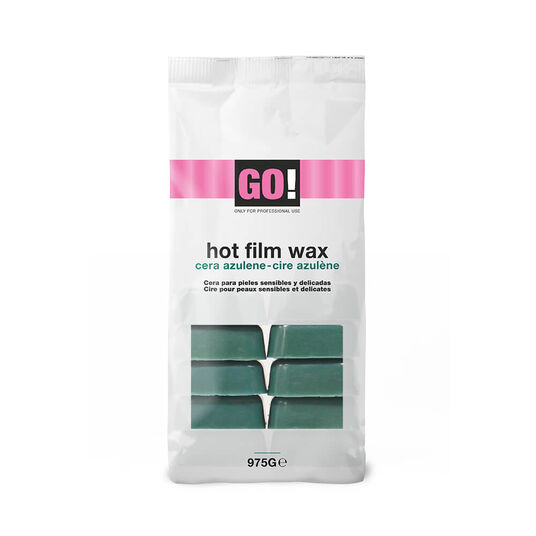 GO! Cire Chaude Blocs Azul&egrave;ne 975g