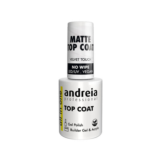 Andreia Professional All In One Vernis gel - Top coat mat 10.5ml