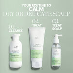 Wella Professionals Elements Shampoing apaisant sans sulfate pour cuir chevelu sec ou d&eacute;licat 1L