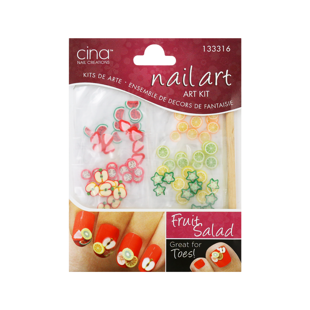 Cina Décors fantaisies Nail Art Fruit Salad
