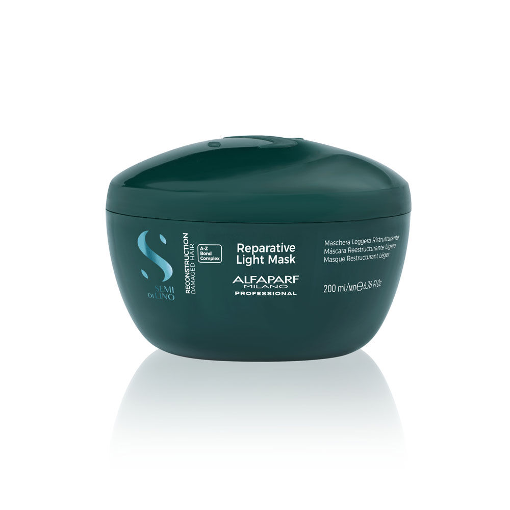 Alfaparf Milano Semi Di Lino Reconstruction Masque R&eacute;parateur L&eacute;ger 200ml
