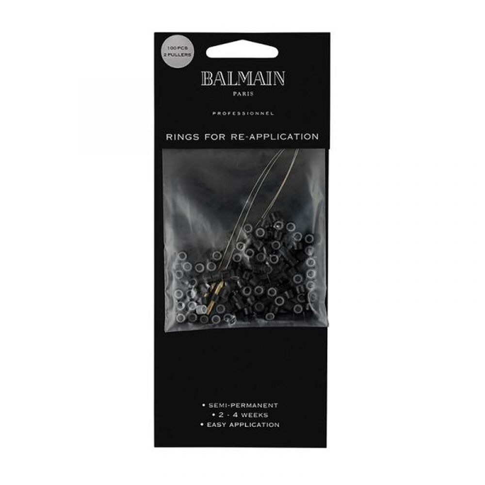 Balmain Rings Soft 100pcs Black