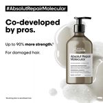 L'Oréal Professionnel Série Expert Absolut Repair Molecular Shampooing Réparateur, 500ml