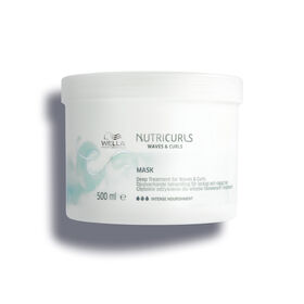 Wella Professionals Nutricurls Masque profond anti-frisottis pour cheveux ondulés et bouclés 500ml