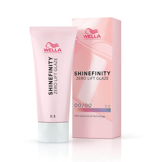 Wella Professionals Shinefinity Zero Lift Glaze Gloss Vernis Color&eacute; Longue Tenue 00/00 Crystal Glaze 60ml