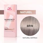 Wella Professionals Shinefinity Zero Lift Glaze Gloss Vernis Coloré Longue Tenue 07/0 Blond Moyen Naturel 60ml