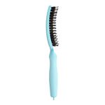 Olivia Garden Fingerbrush Care Dolce Vita Iconique Sanglier & Nylon Bleu Ciel