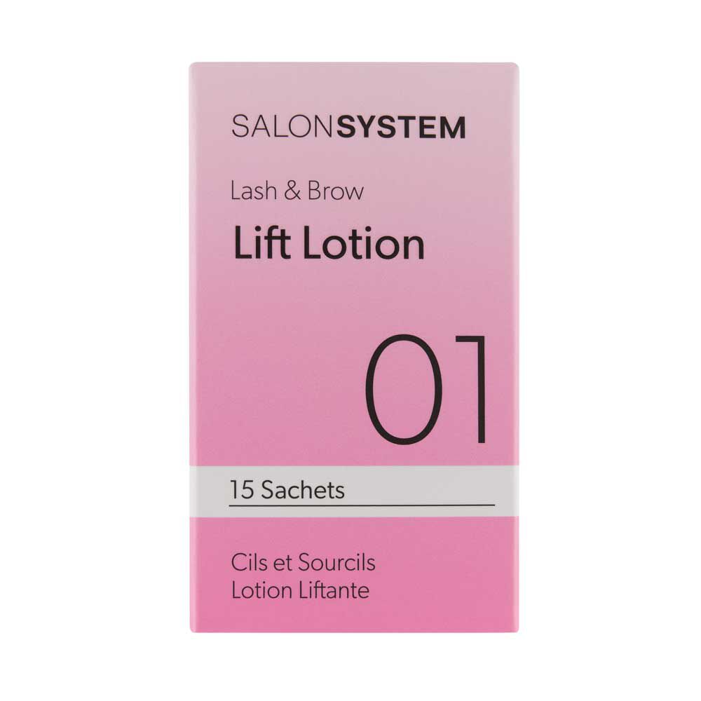 Salon System Lash & Brow Lift Étape 1 Lotion Liftant Sachets 15 pcs