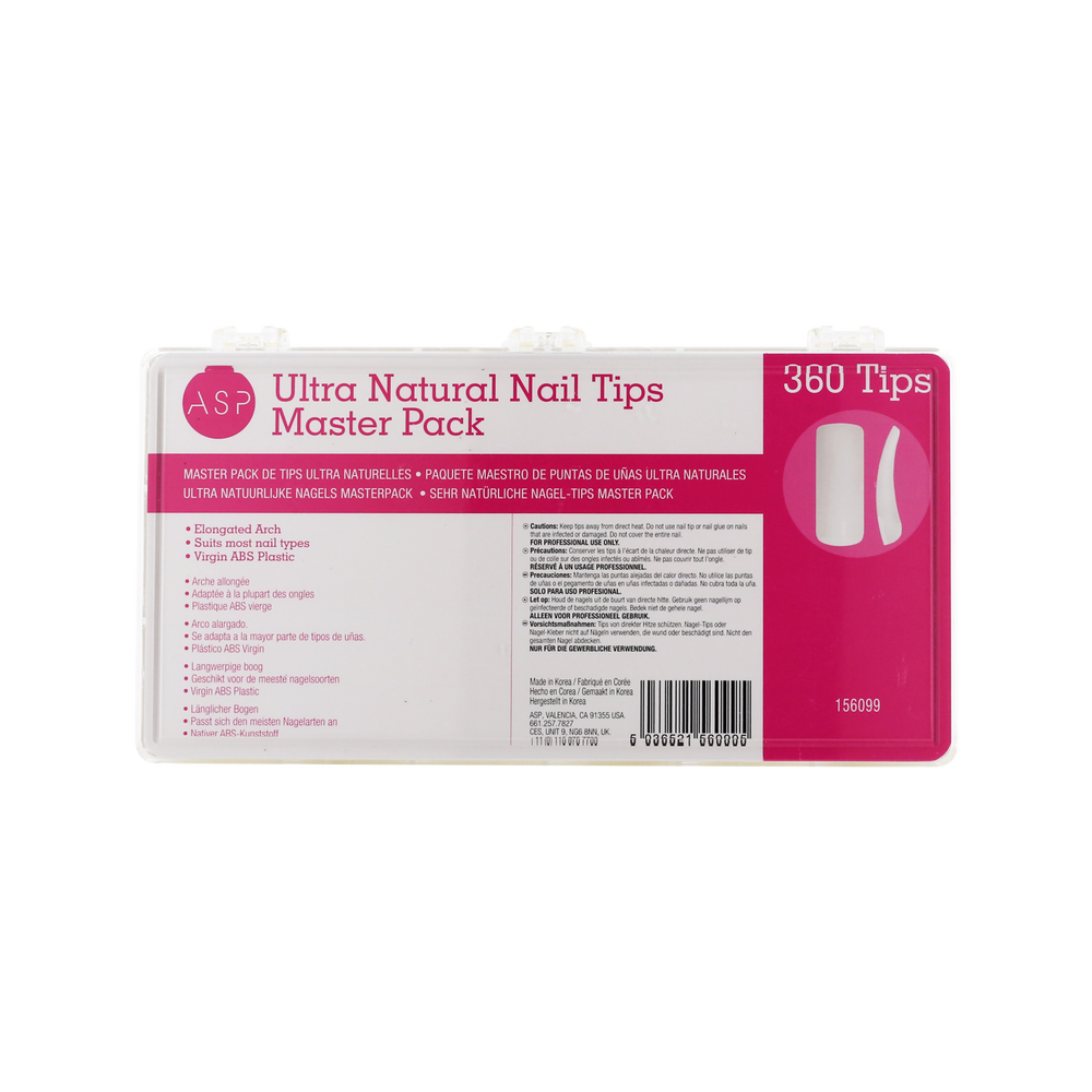 ASP Tips Ultra Natural 360pcs ASP Tips Ultra Natural 360pcs