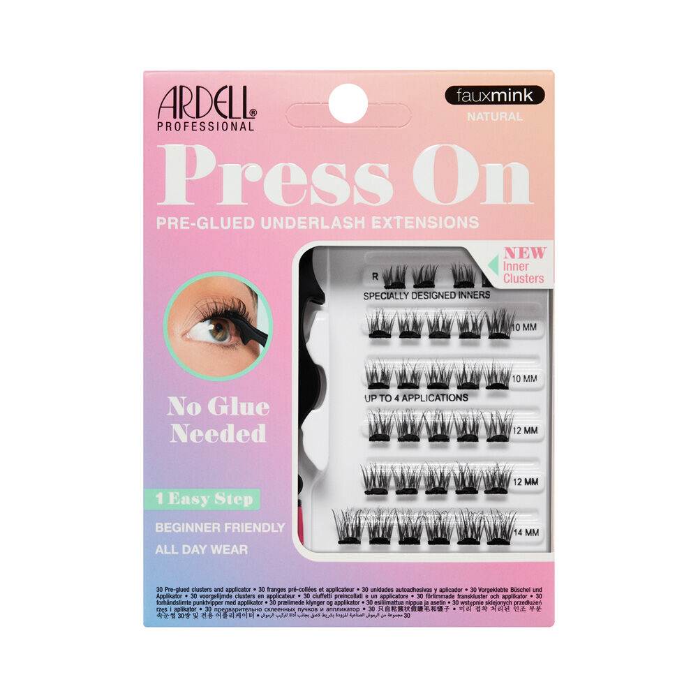 Ardell Faux-cils naturels effet faux vison application express – 30 unités + applicateur