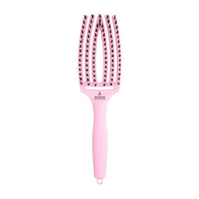 Olivia Garden Fingerbrush Think Pink Boar & Nylon Paper Blush Brush