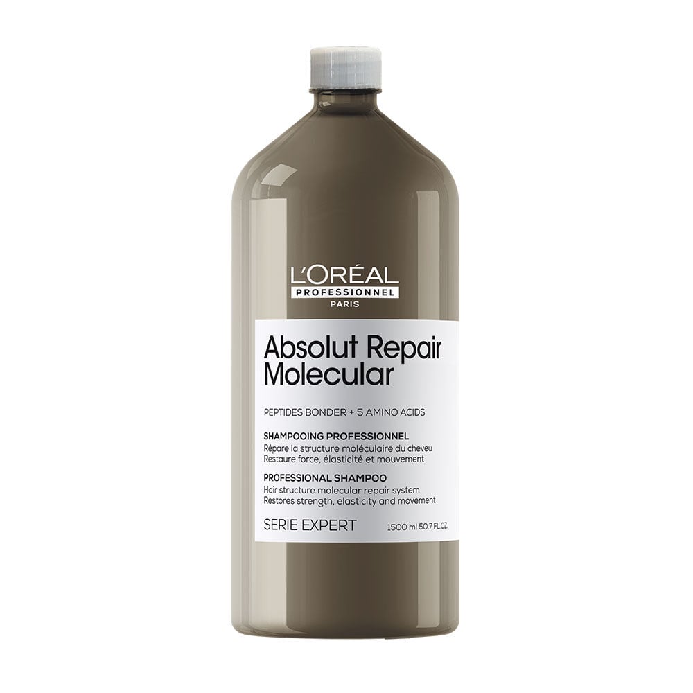 L'Oréal Professionnel Série Expert Absolut Repair Molecular Shampooing Réparateur, 1.5L