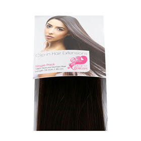 Wildest Dreams Extensions Cheveux Lisses Humains Clip-In 1pc 46cm