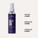 Schwarzkopf Professional Blond Me Bond Repair Spray démêlant violet 150ml