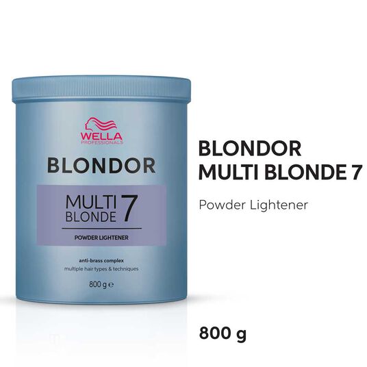 Wella Professionals Blondor Multi Blonde 7 Poudre de D&eacute;coloration 800g