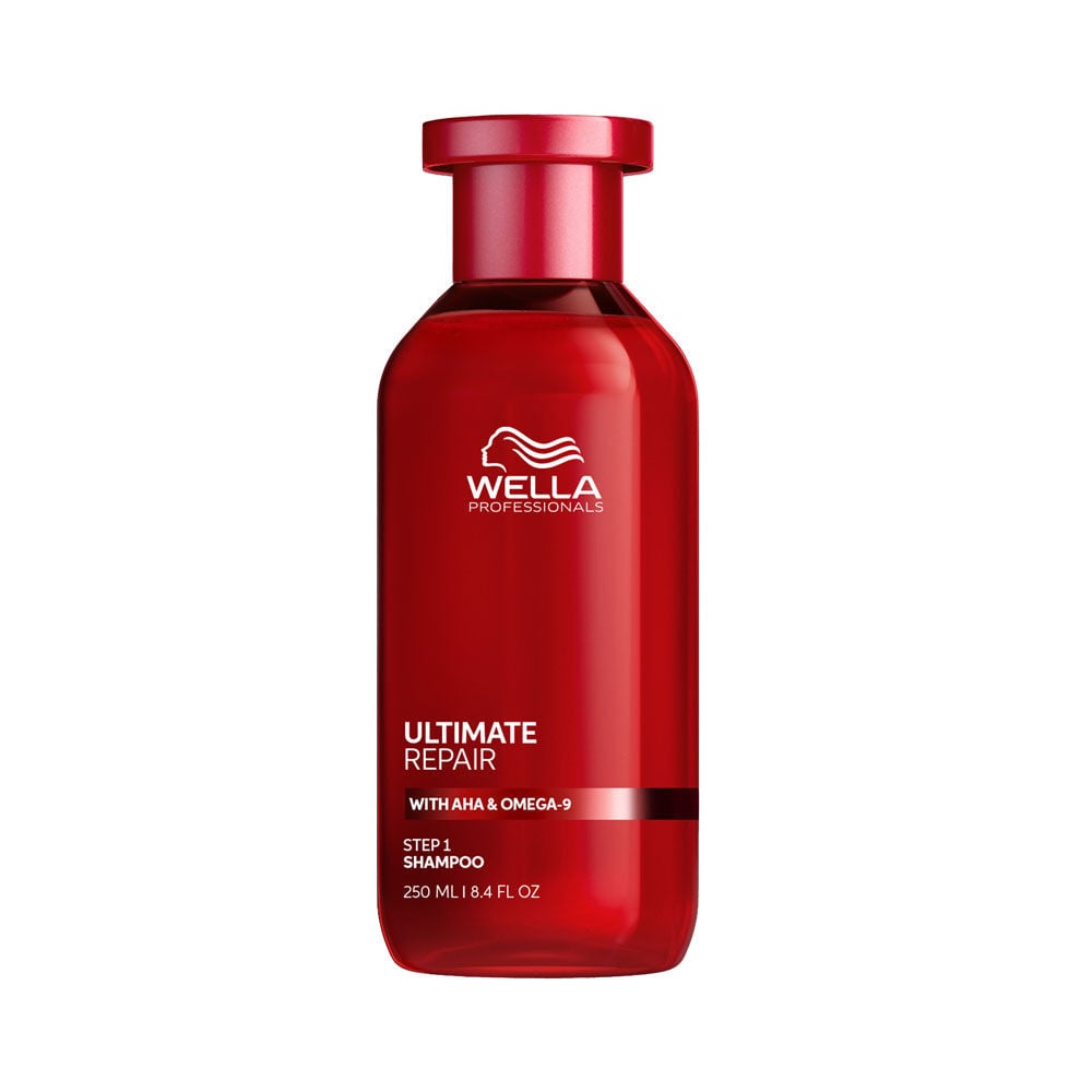 Wella Professionals Ultimate Repair Shampoing cr&egrave;me professionnel l&eacute;ger pour cheveux ab&icirc;m&eacute;s, 250ml