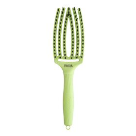 Olivia Garden Fingerbrush Care Dolce Vita Iconique Sanglier & Nylon Vert Pistache