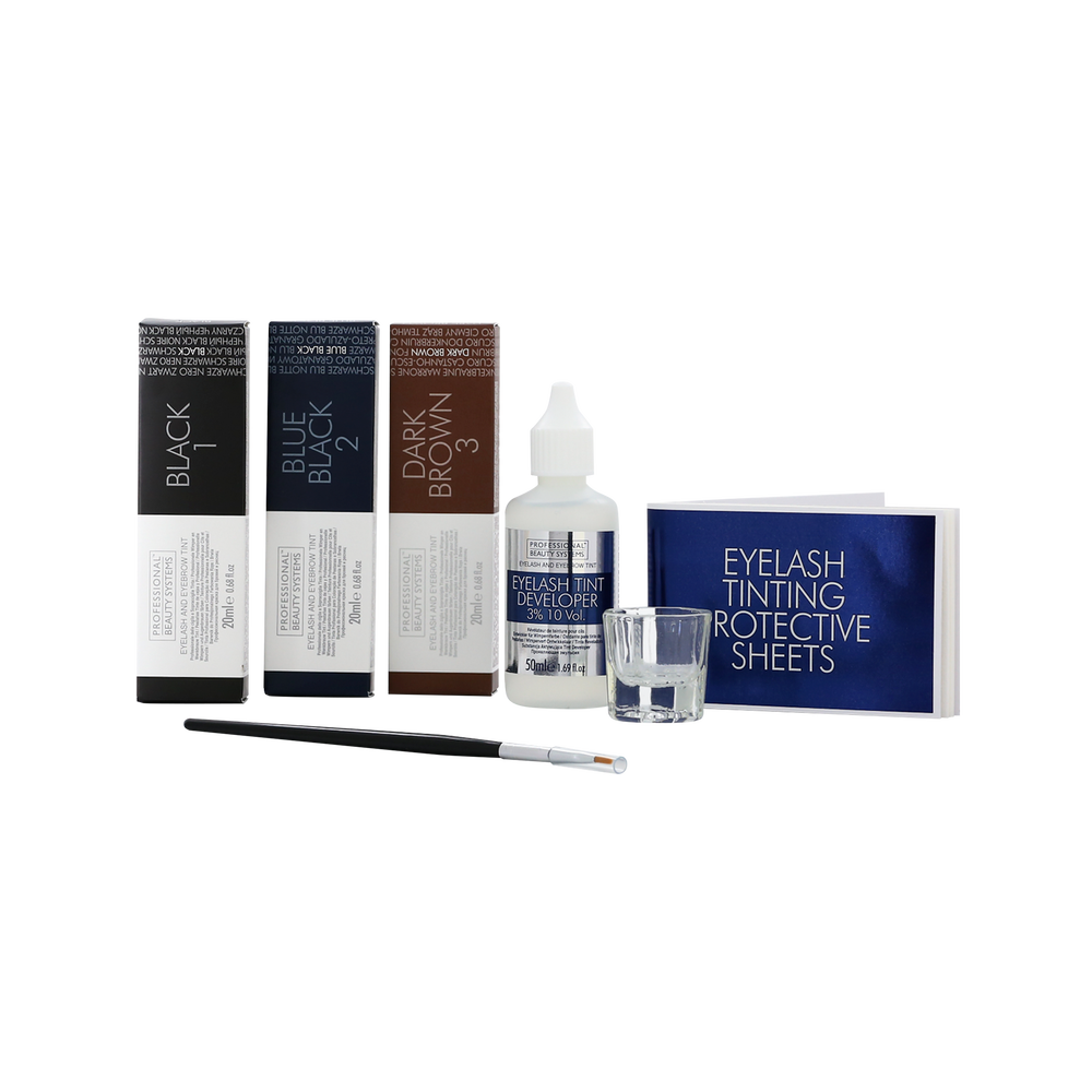 PBS Kit de Démarrage de Teinture pour Cils et Sourcils