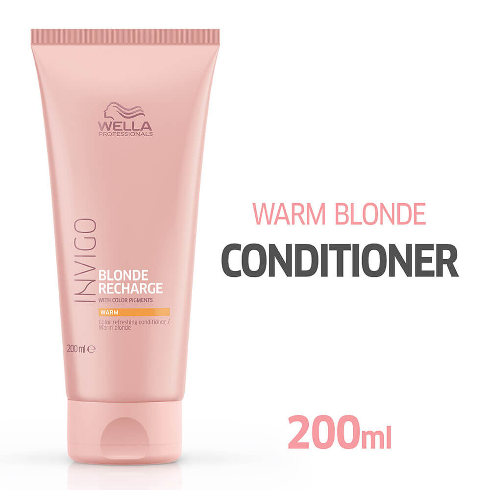 Wella Professionals Invigo Blonde Recharge Conditionneur Warm 200ml