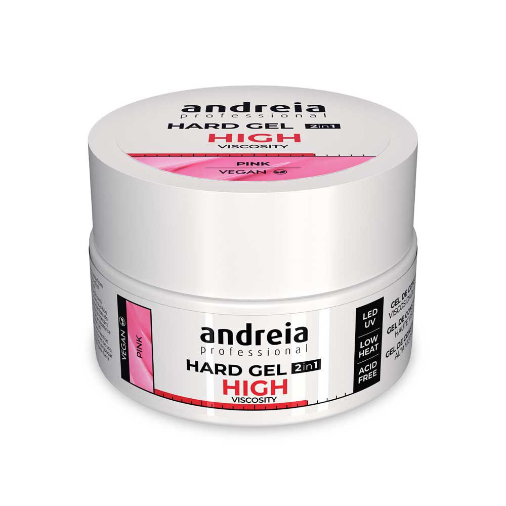 Andreia Professional Hard Gel 2 in 1 - Haute Viscosité Rose 22g