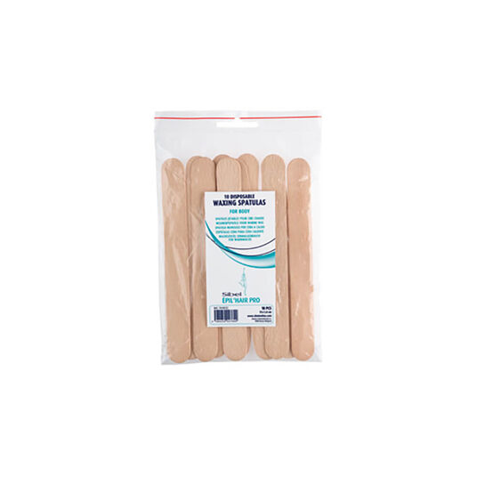 Sibel Spatules en bois jetables d'&eacute;pilation 15.5cm 10pcs