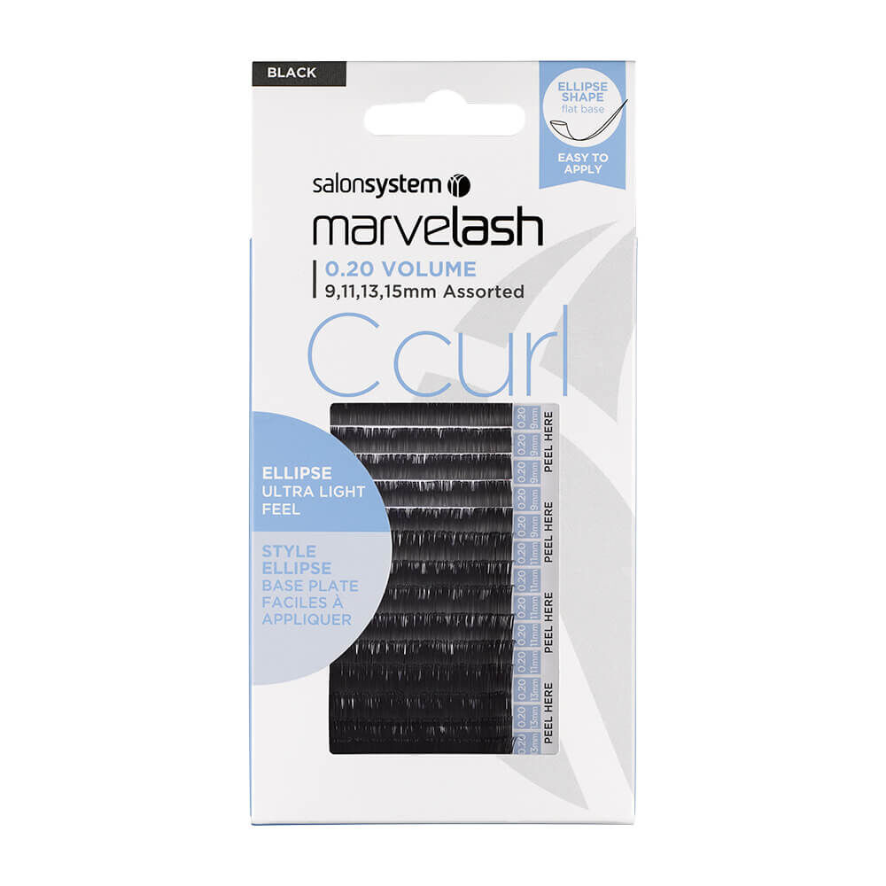Marvelash Cils Individuels C Curl 0.20 Vol 9-15mm
