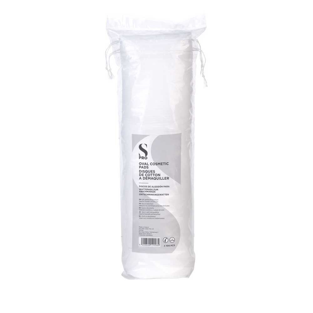 S-PRO Tampons cosmétiques ovales x100