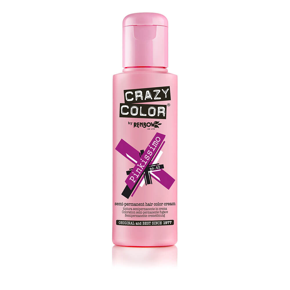 Crazy Color Crème colorante semi-permanente 100ml Crazy Color Crème colorante semi-permanente 100ml