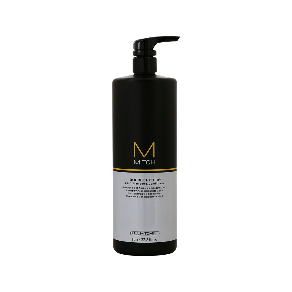 Paul Mitchell Shampooing et Après-Shampoing Double Hitter 2In1 1l
