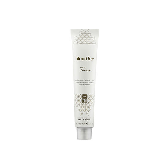 Professional by Fama Blondher Toner Cr&egrave;me de coloration capillaire demi-permanente - N. 0.12 80ml